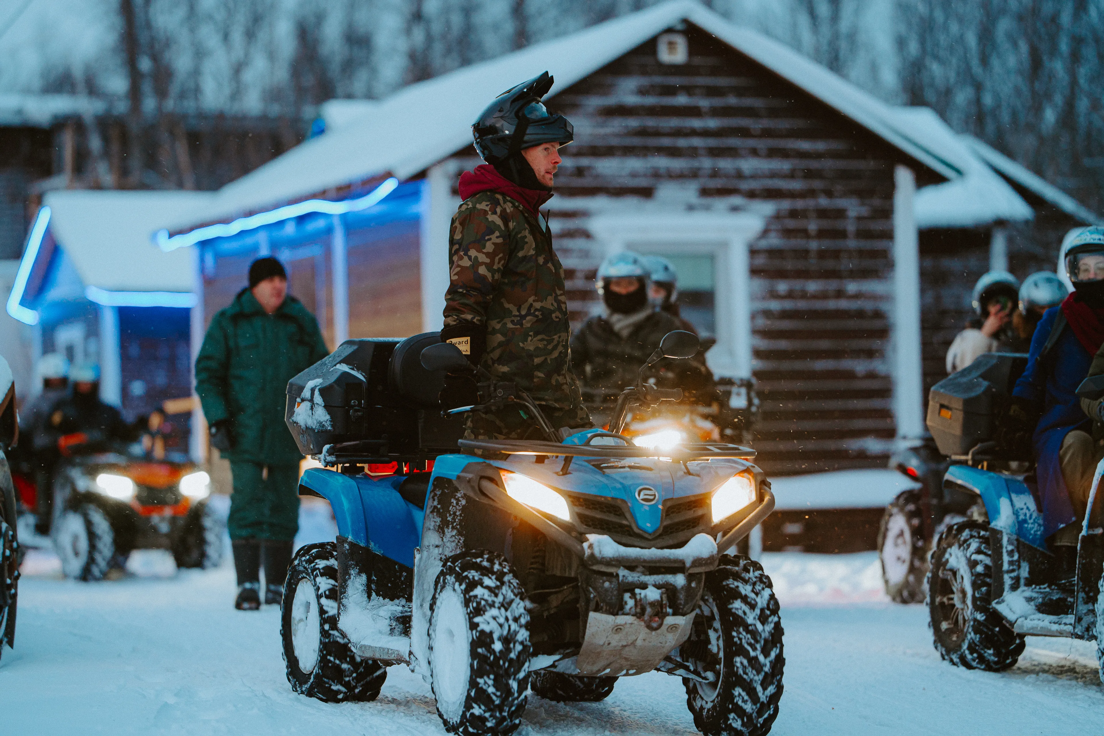 Катание на квадроциклах — 45 минут