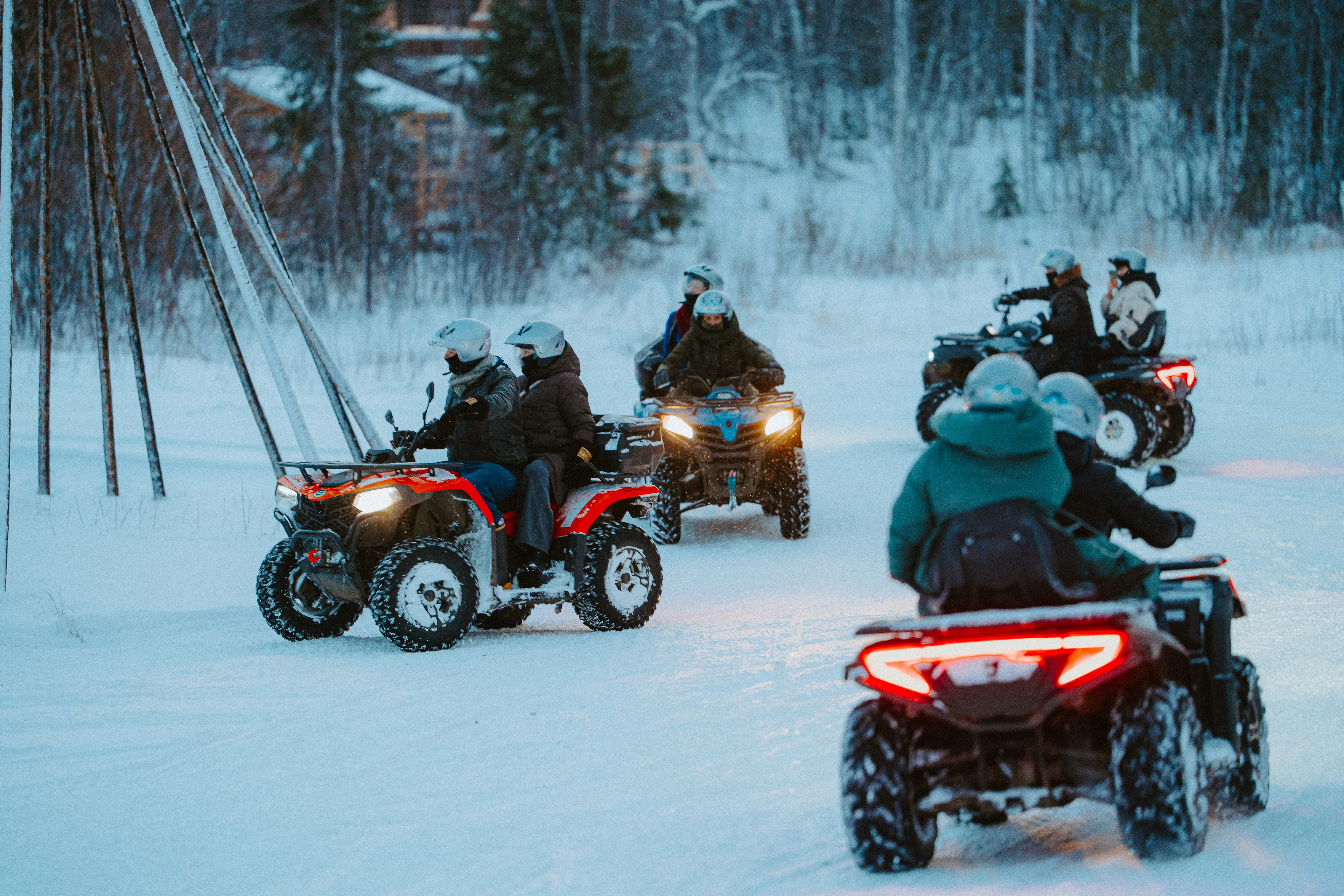 Катание на квадроциклах — 1,5 часа